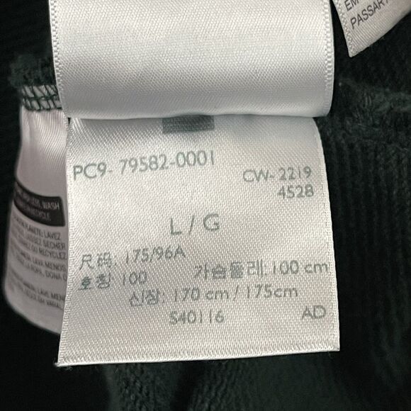 Levis Hoodie Mens Large Green Pullover Color Block Logo Long Sleeve Sweatshirt - Picture 15 of 15